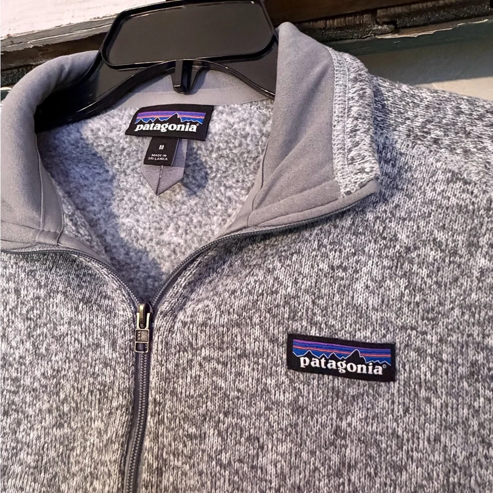 Patagonia Better Sweater Full Zip Fleece Jacket Gray Women’s Med - Picture 2 of 10